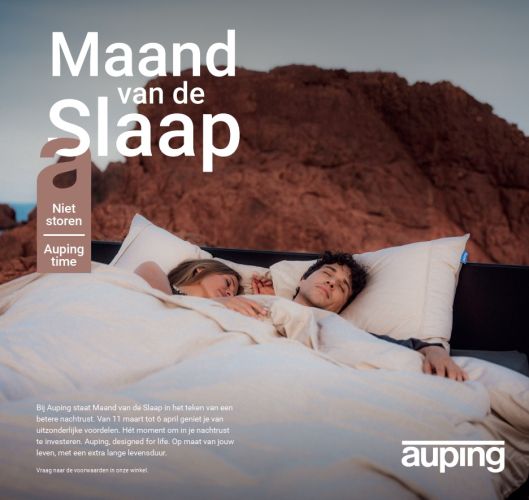 Auping Maand van de slaap